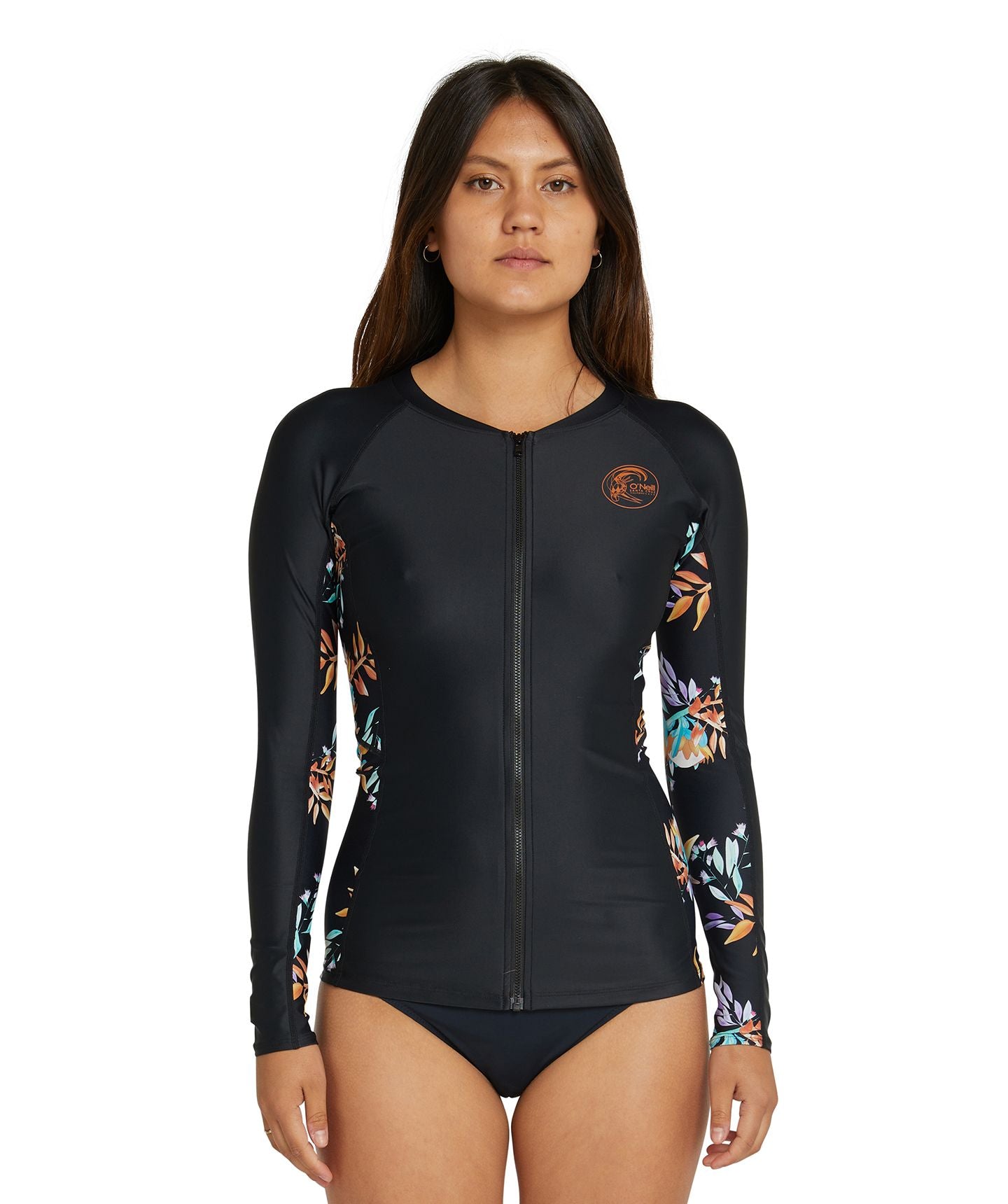 O'Neill Bahia FZ LS Rash Vest – Star Surf + Skate