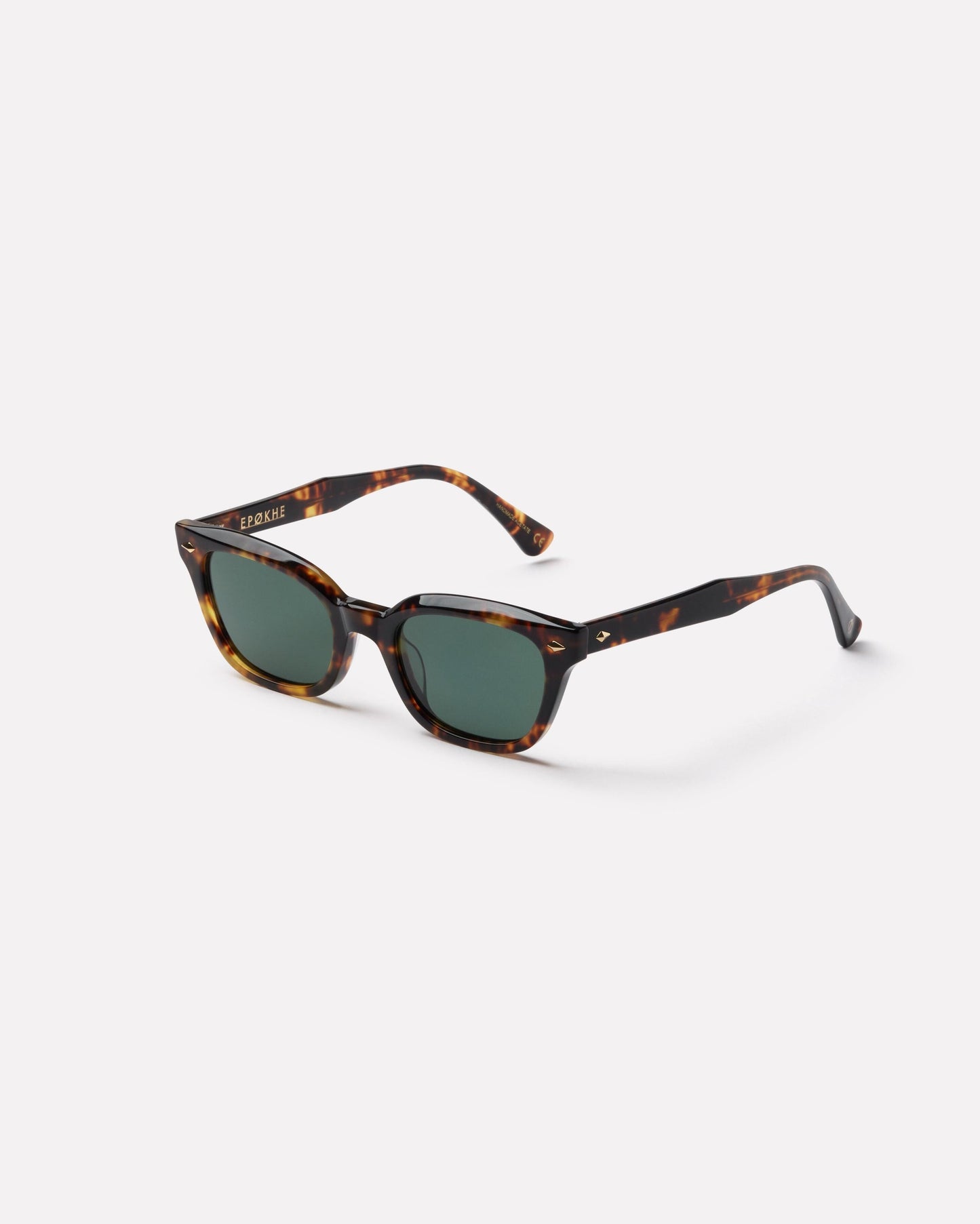 EPOKHE EYEWEAR - CEREMONY - Tortoise Polished / Green Polarised