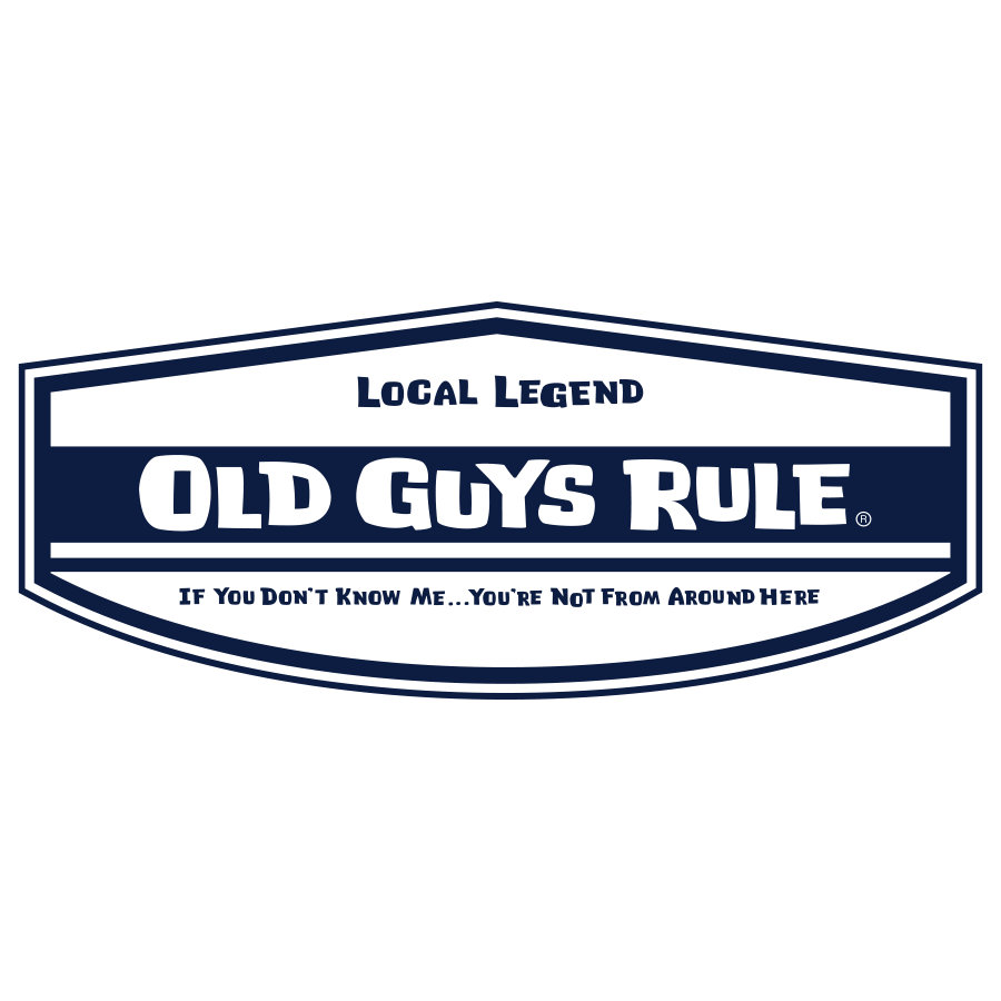 OLD GUYS RULE - Local Legend Tee white