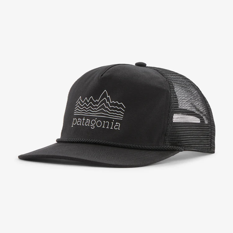 PATAGONIA - Airfarer Cap - Strata Stencil: Black