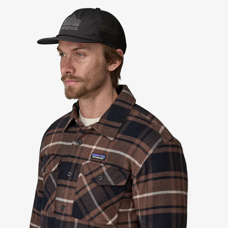 PATAGONIA - Airfarer Cap - Strata Stencil: Black