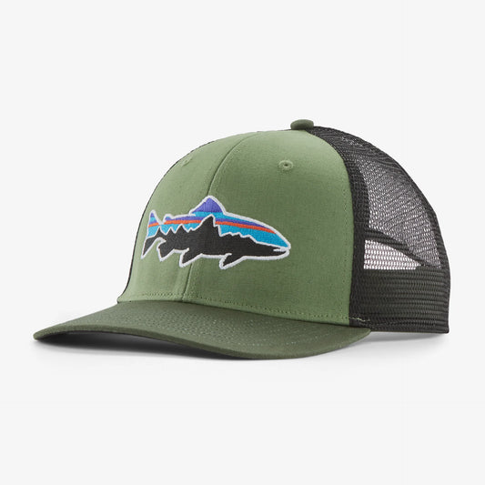 PATAGONIA - Fitz Roy Trout Trucker Hat - TERRAIN GREEN