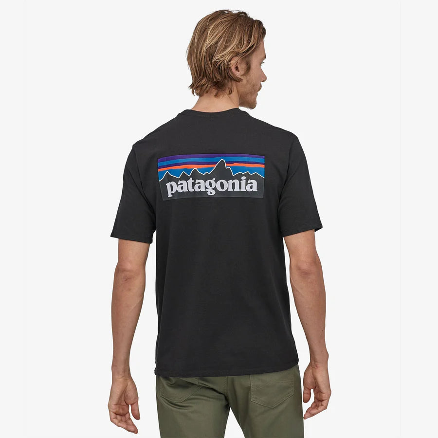 PATAGONIA - P-6 Logo Responsibiliti - Tee - Black