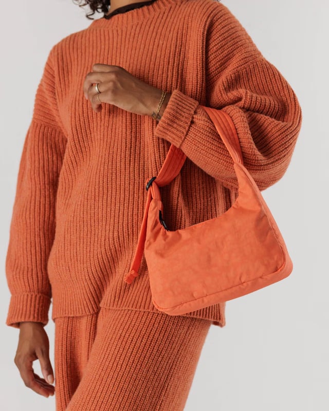 BAGGU - Mini Nylon Shoulder Bag - Nasturtium