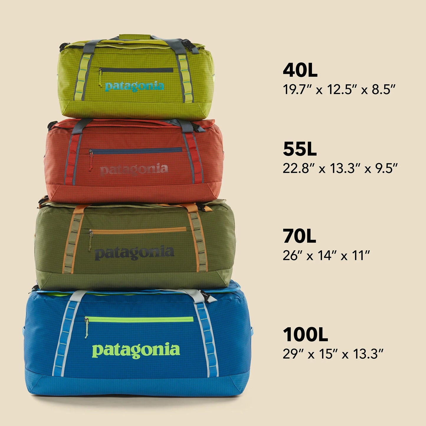 PATAGONIA - Black Hole® Duffel 70L - Smolder Blue