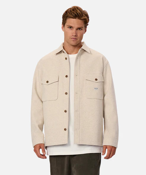 INDUSTRIE - The New Coleman Jacket - OATMEAL ME