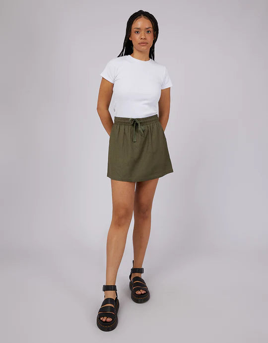 SILENT THEORY - Henly Skirt - Khaki