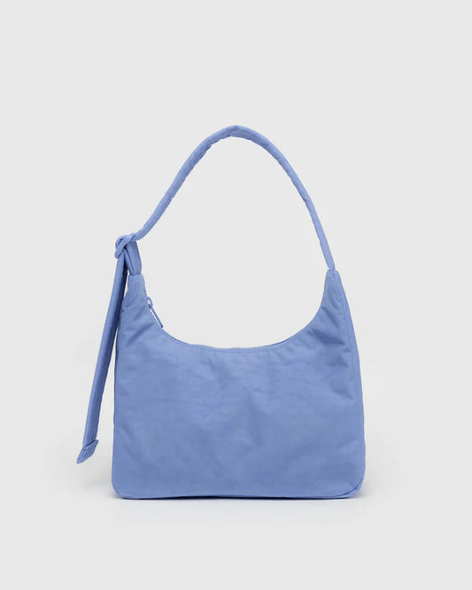 BAGGU - Mini Nylon Shoulder Bag - Cornflower