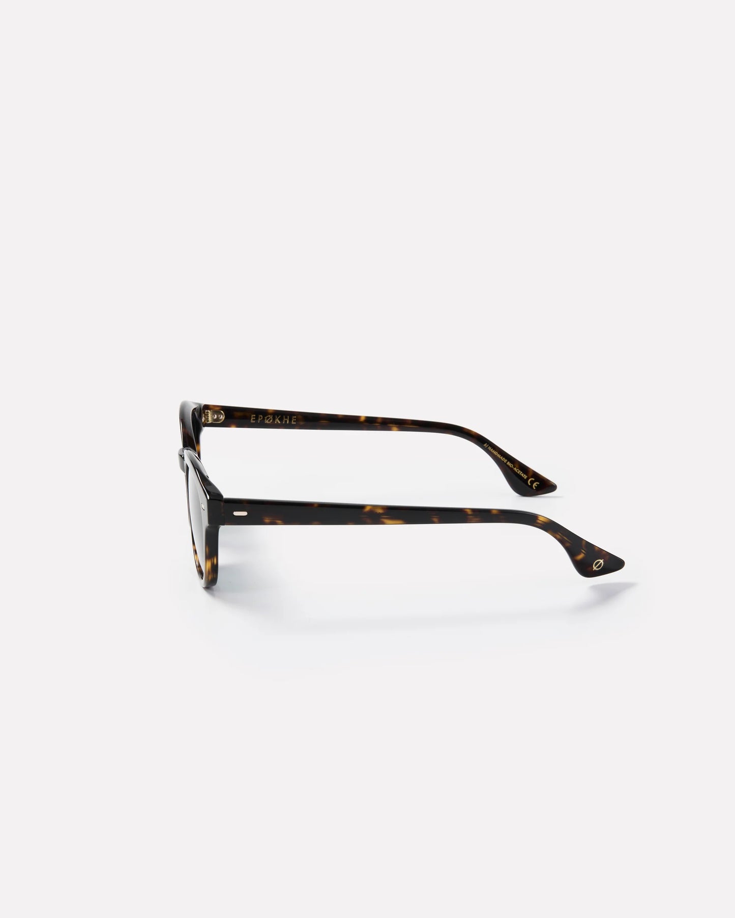 EPOKHE EYEWEAR - Coil - Dark Tortoise Polished / Green Polarized