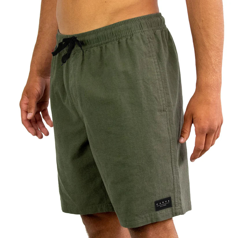 CARVE - Revan Men's Volley Short 18" - Olive