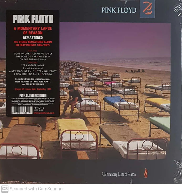 PINK FLOYD - MOMENTARY LAPSE OF REASON, A (2016 180G REMASTERED GATEFOLD REISSUE) - VINYL - NEW