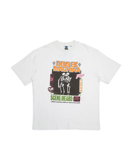 DEUS Takoyaki Tee Vintage White