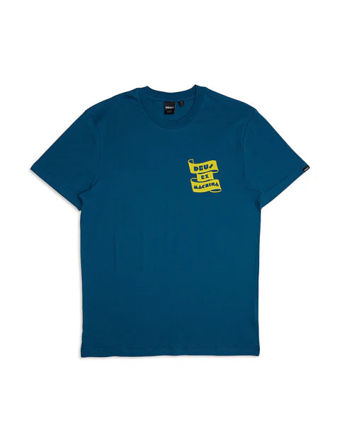 DEUS - FOUR FEET TEE - MOROCCAN BLUE