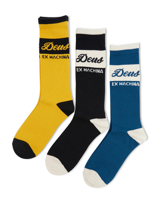 DEUS Saber Socks 3 Pack