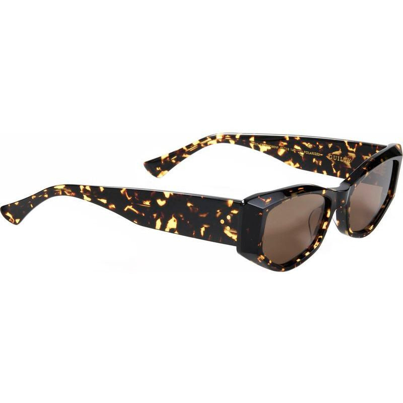 EPOKHE Guilty - Crystal Dark Tortoise Polished / Brown Polarized