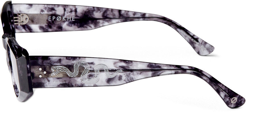 EPOKHE EYEWEAR - Guilty - Polished Black Tortoise/Grey Lenses