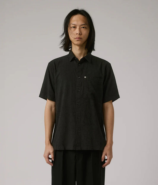 FORMER - Vivian  Vine S/S  Shirt -  BLACK