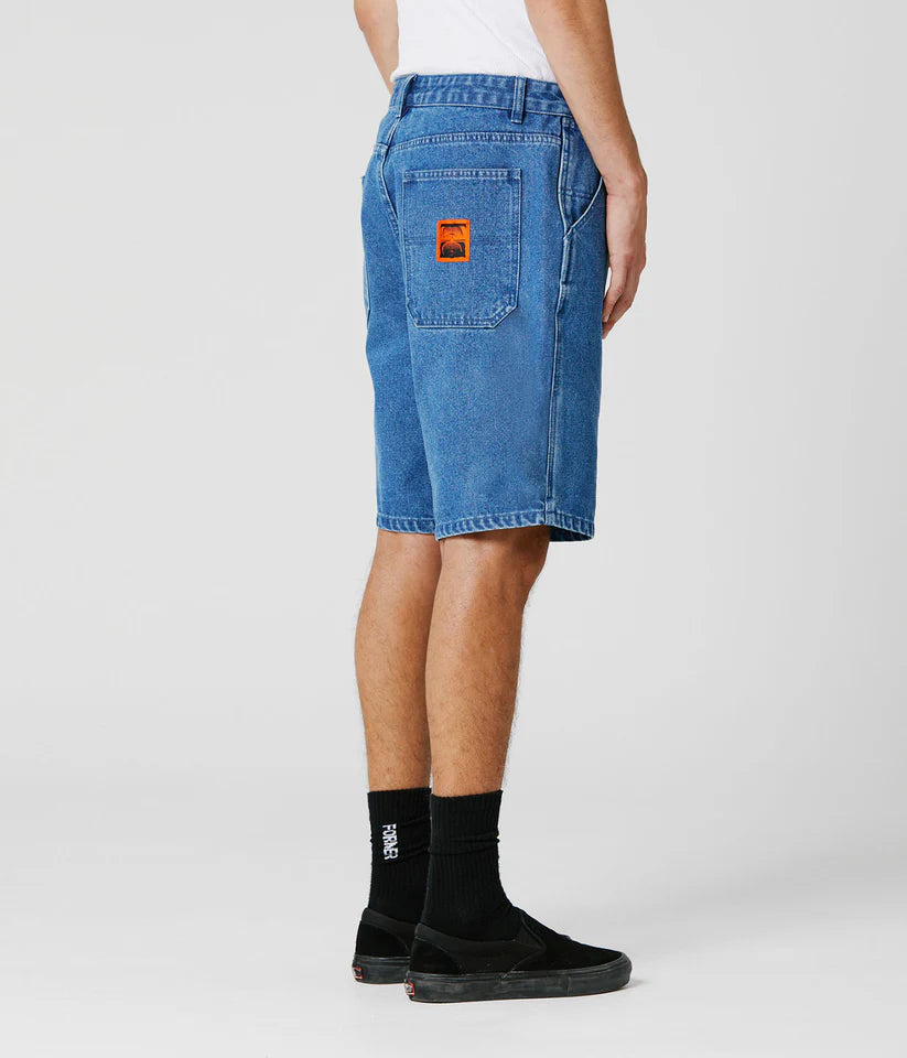 FORMER - Distend Walk Short - WORN DENIM