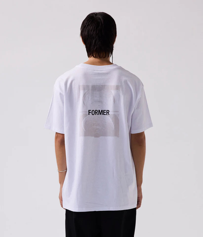 FORMER - Two - Tone Crux T-Shirt - WHITE