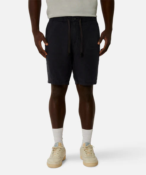 INDUSTRIE - The Baller Linen Short - DK NAVY