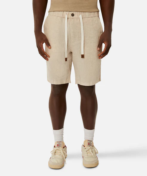 INDUSTRIE - The Baller Linen Short - WHEAT