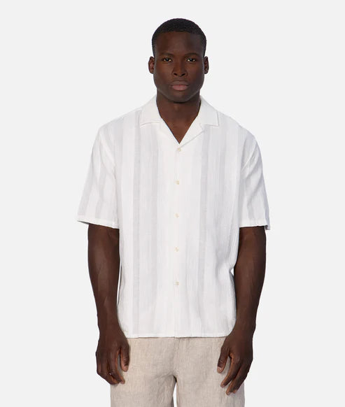 INDUSTRIE -  The Salamanca S/s Shirt - Off White