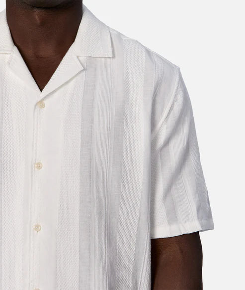 INDUSTRIE -  The Salamanca S/s Shirt - Off White