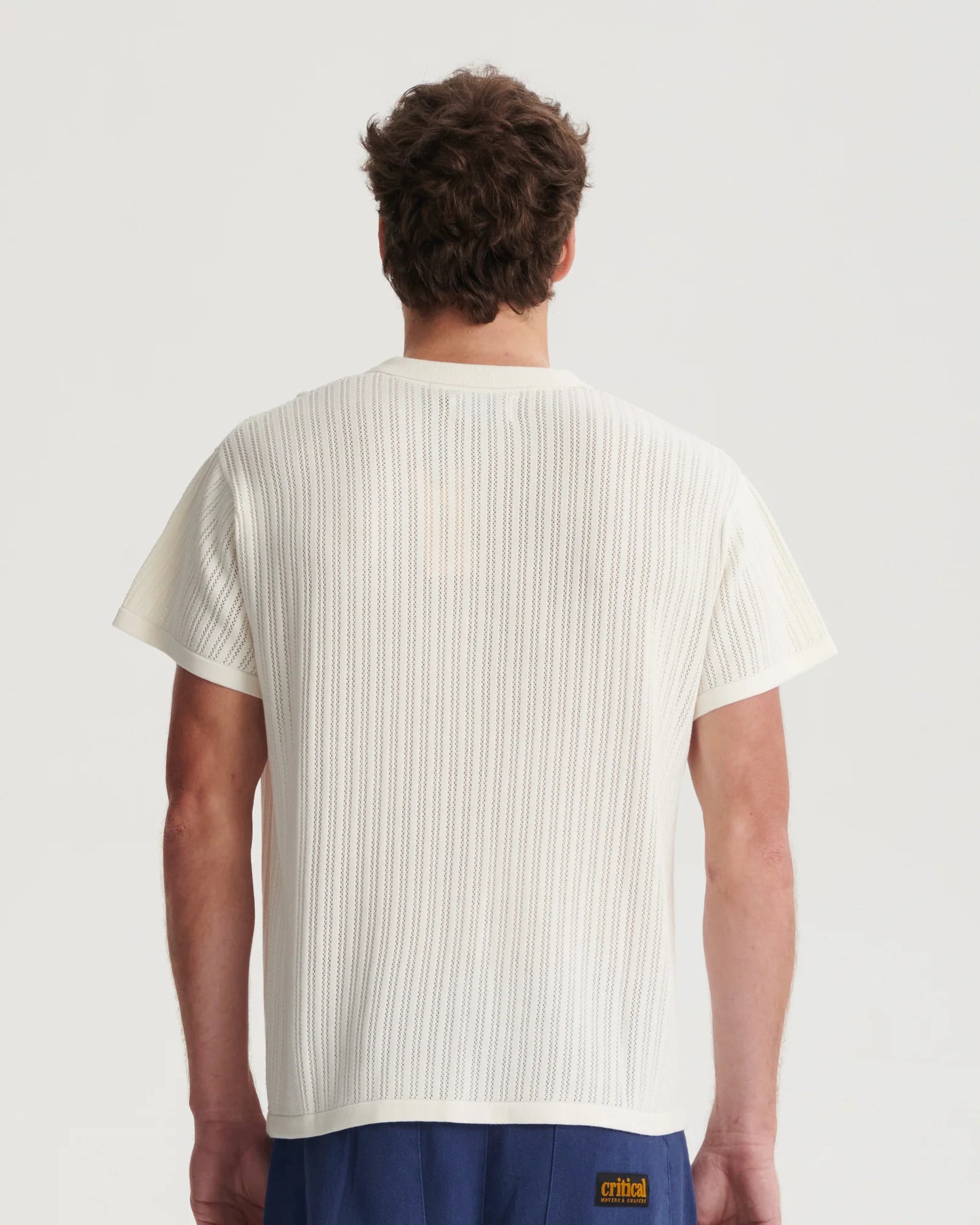 THE CRITICAL SLIDE SOCIETY - Intro Knit Shirt - WHITE