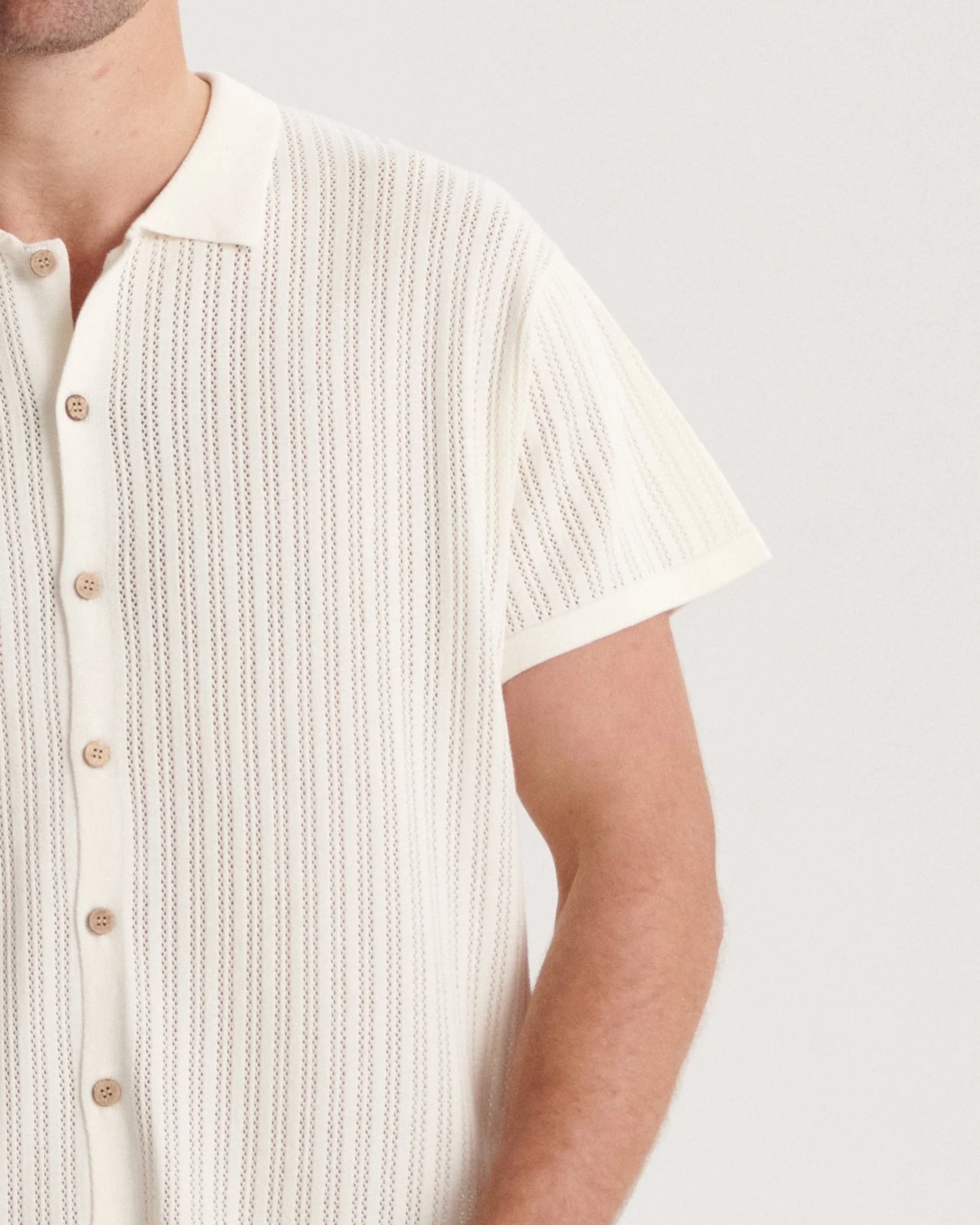 THE CRITICAL SLIDE SOCIETY - Intro Knit Shirt - WHITE