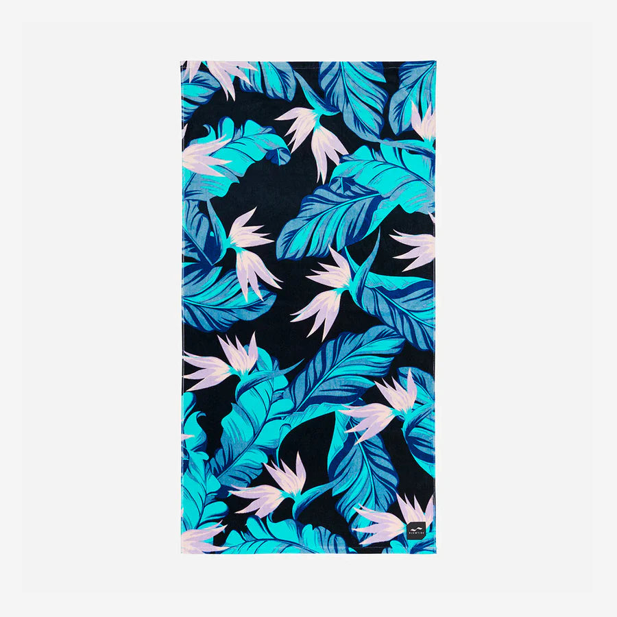 SLOWTIDE - Mauka Beach Towel - Black