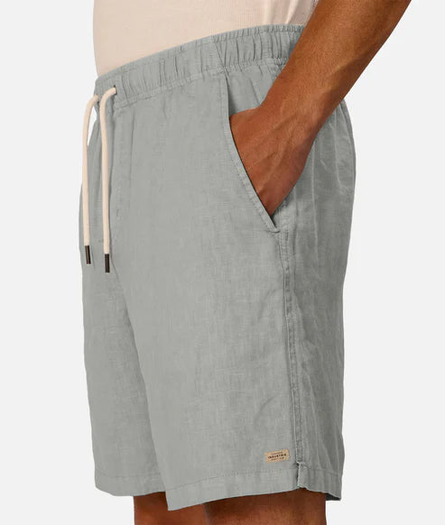 INDUSTRIE - Marina Linen Short - AEGEAN