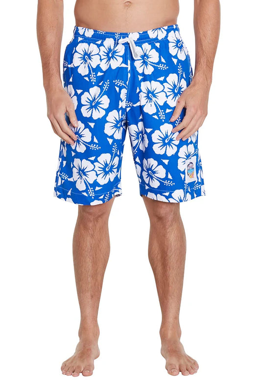 OKANUI - Classic Shorts - HIBISCUS BLUE