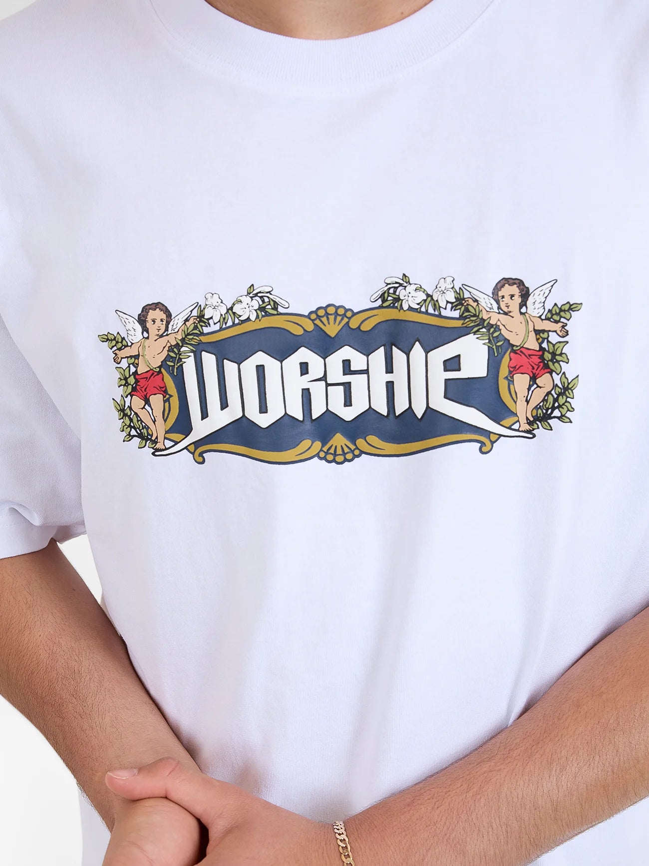 WORSHIP - Podium Tee - White