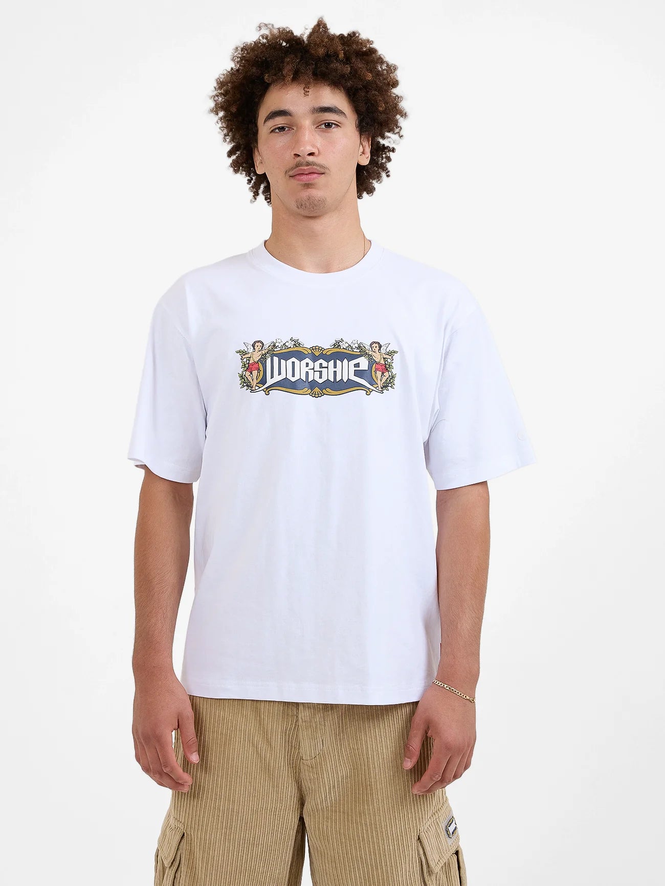 WORSHIP - Podium Tee - White