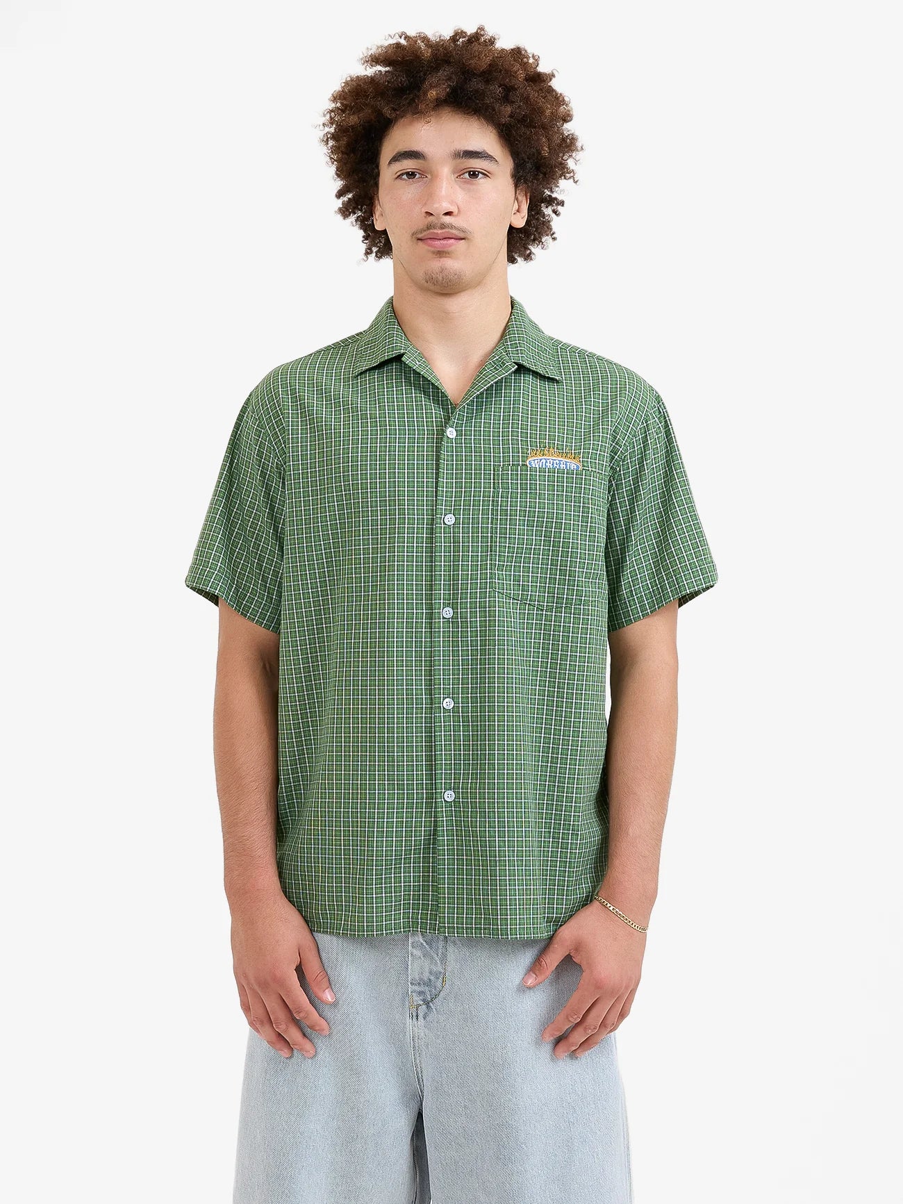 WORSHIP - Eternal Short Sleeve Shirt - Artichoke Green