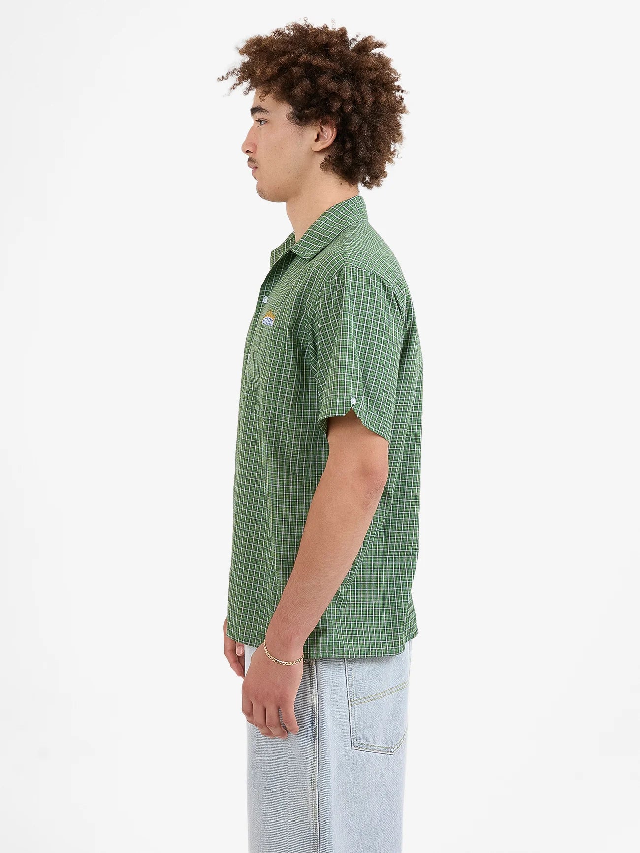 WORSHIP - Eternal Short Sleeve Shirt - Artichoke Green