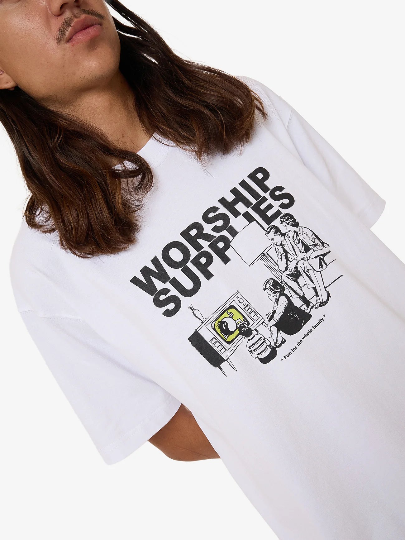 WORSHIP - Sedated Tee - White