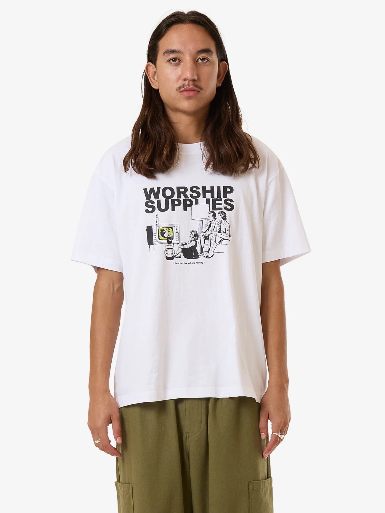 WORSHIP - Sedated Tee - White