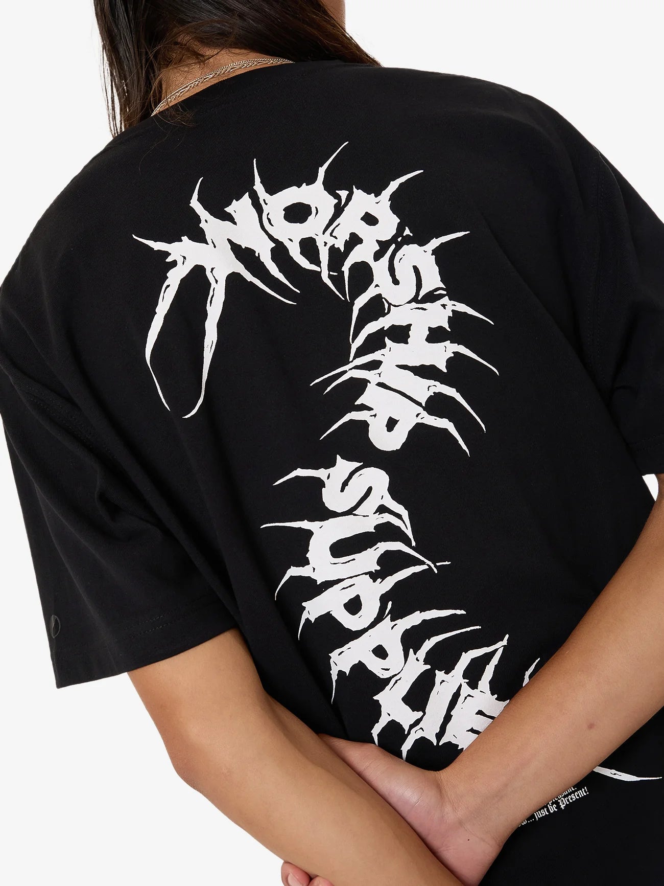 WORSHIP - Bad News Tee - Black