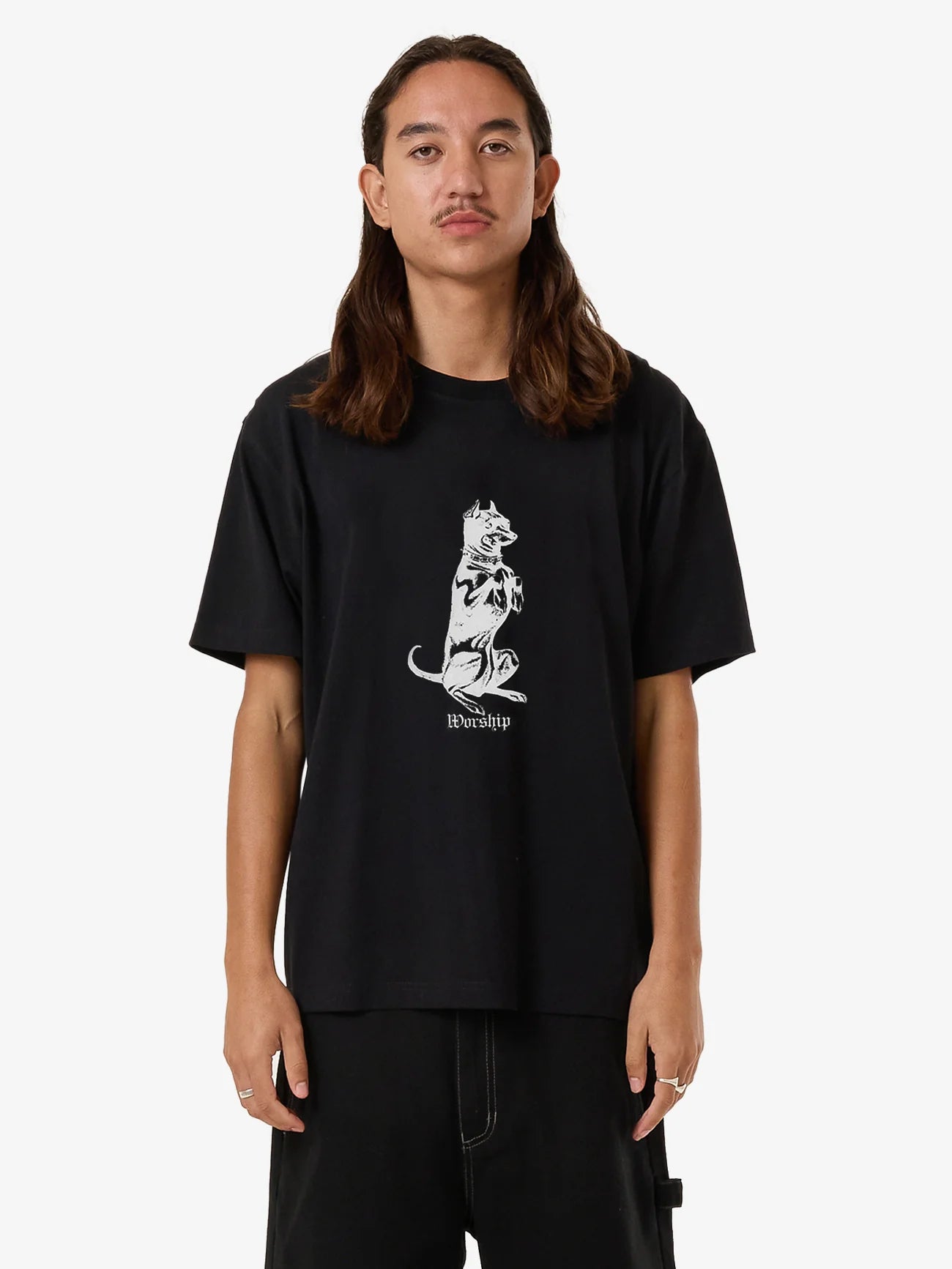 WORSHIP - Monty Tee - Black