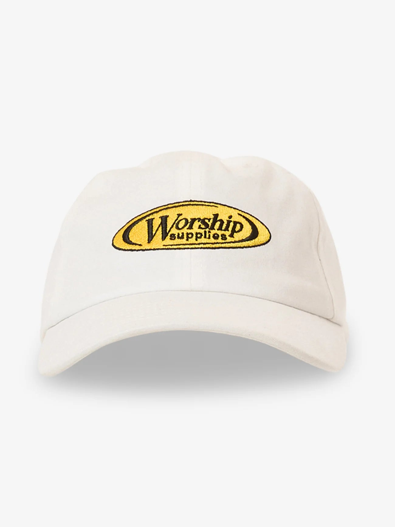 WORSHIP - Overt 6 Panel Dad Hat - Cream