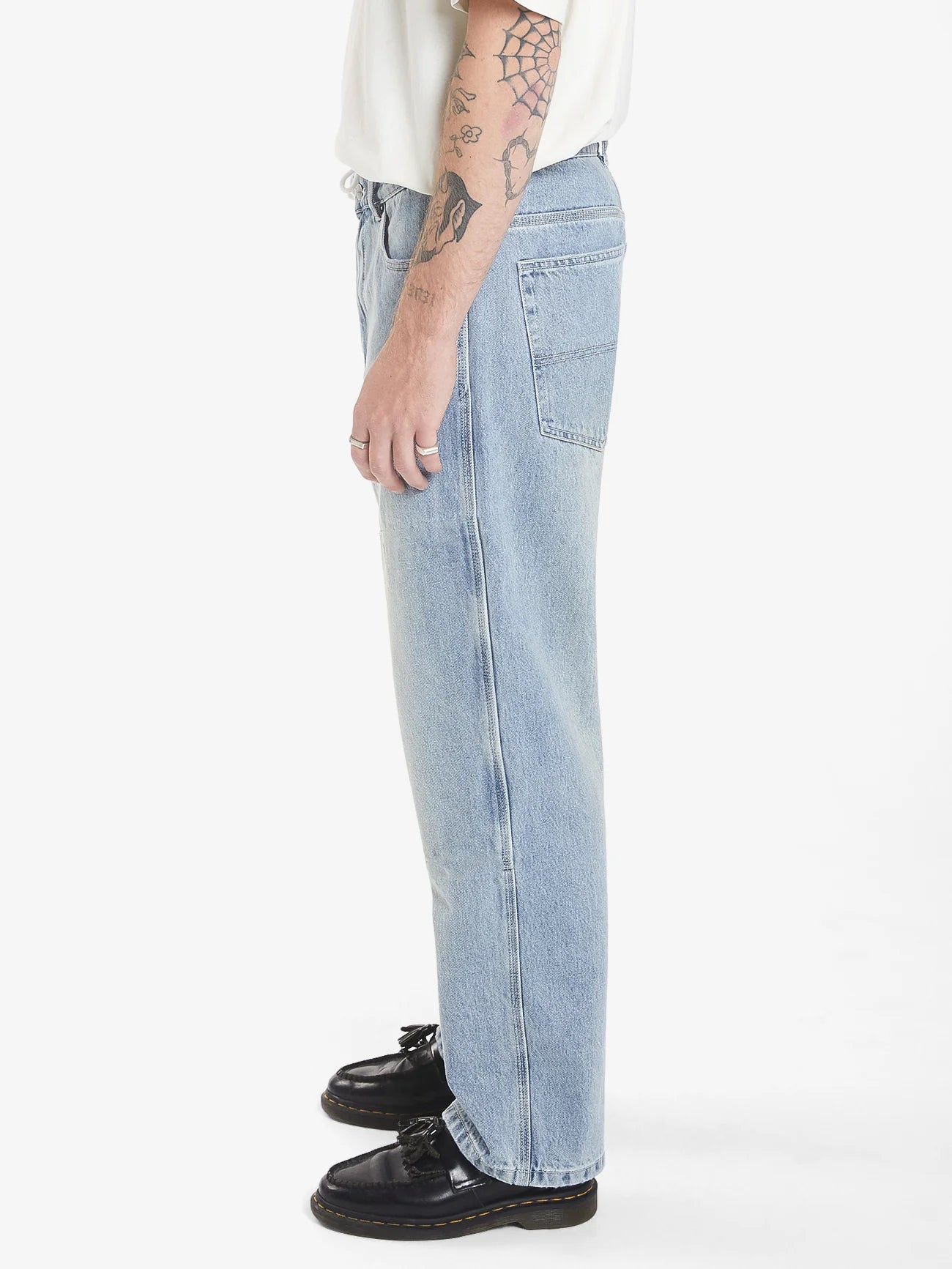 WORSHIP - Hold Up Carpenter Pant - DIRTY TRADE BLUE