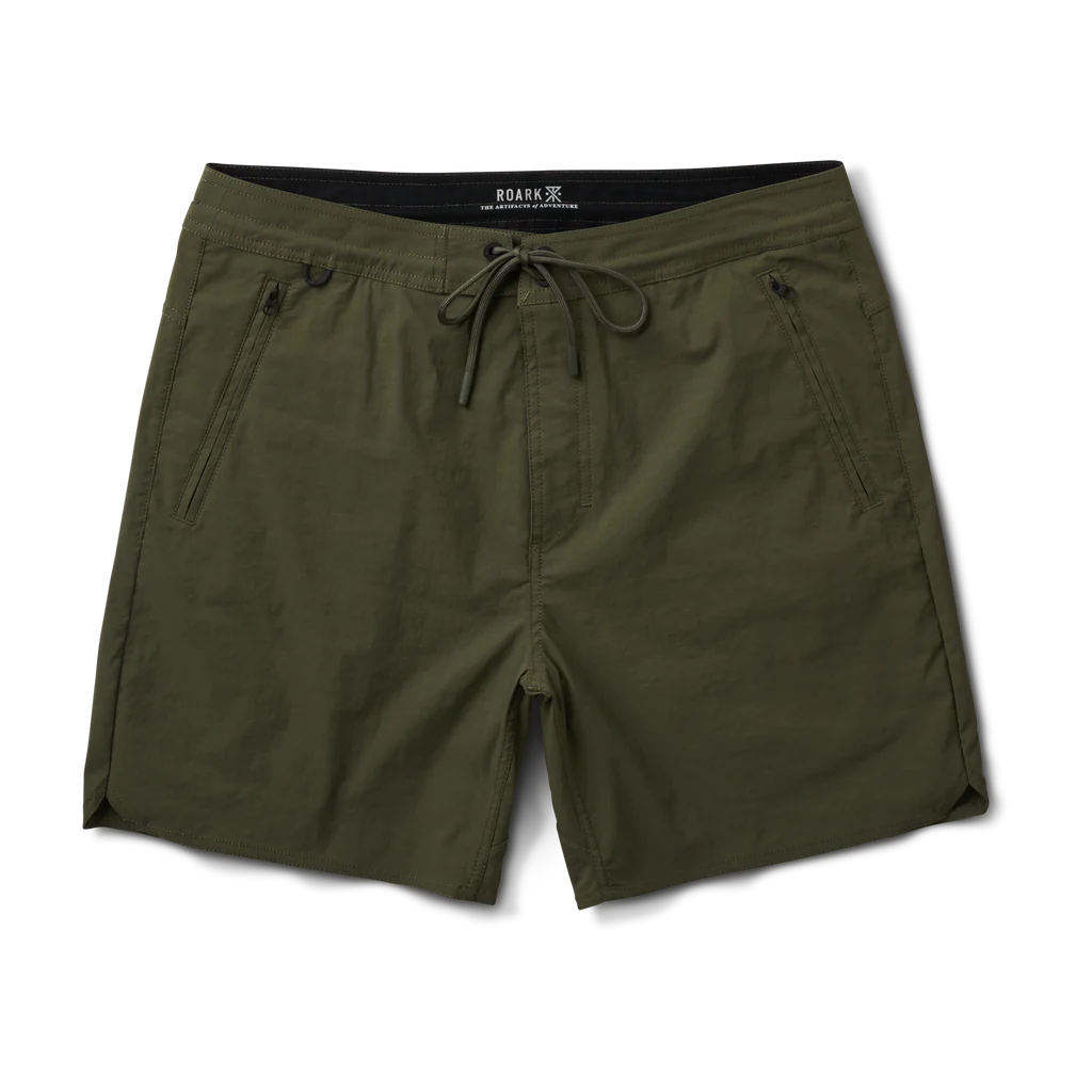 ROARK - Layover Trail Shorts 17" - MILITARY