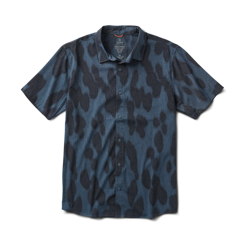 ROARK - Bless Up Breathable Stretch Shirt - SEA LEOPARD ORION