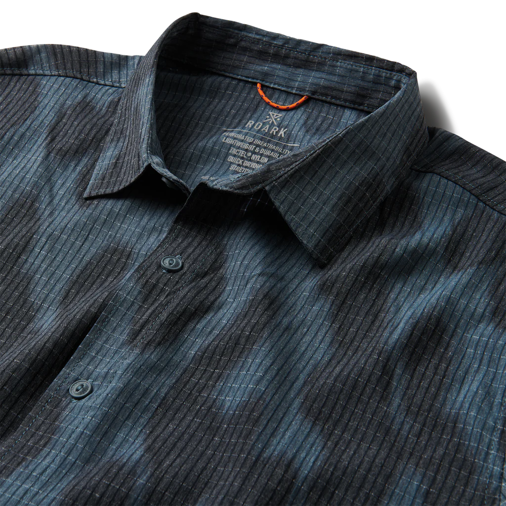 ROARK - Bless Up Breathable Stretch Shirt - SEA LEOPARD ORION