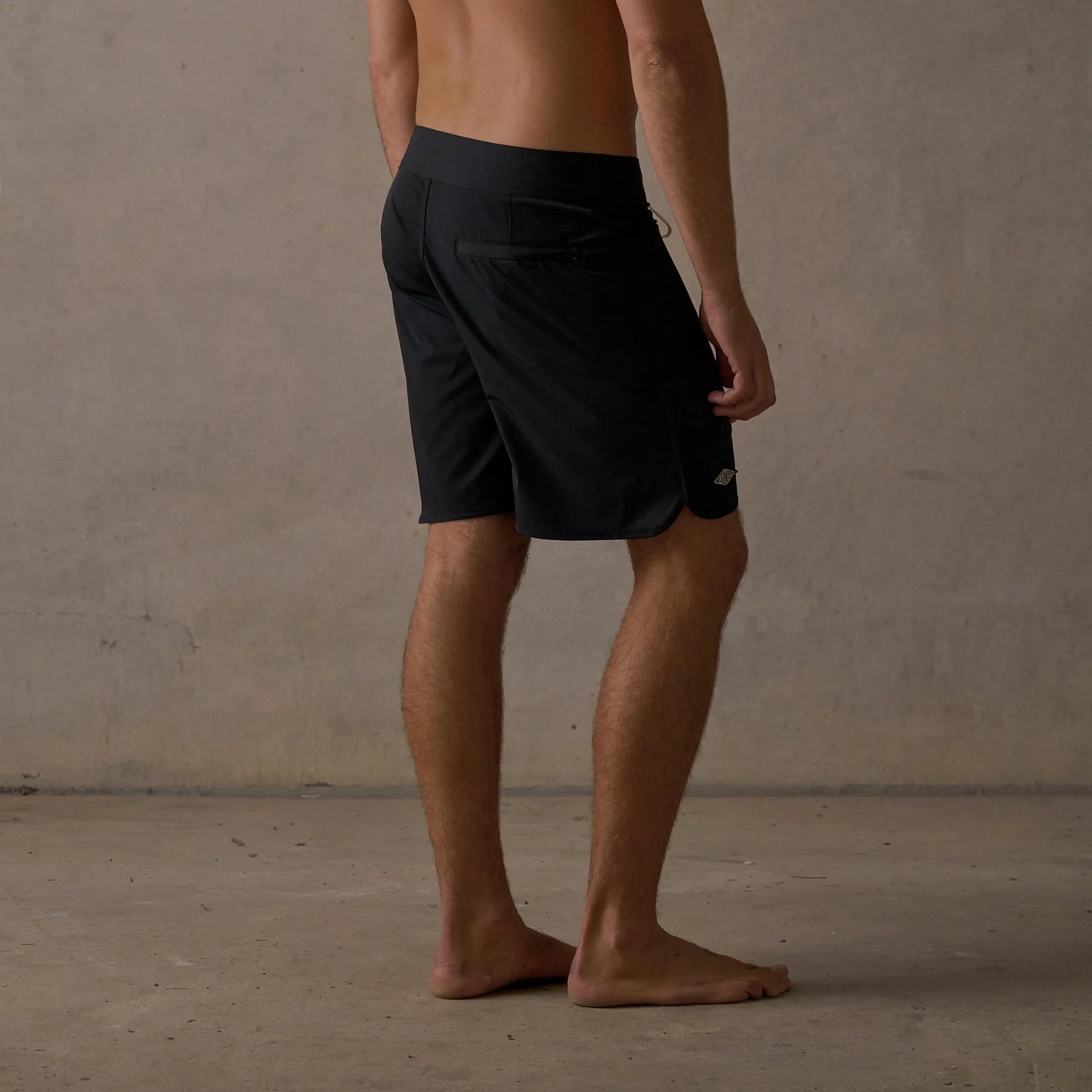 McTAVISH - Stretch Boardshort - BLACK