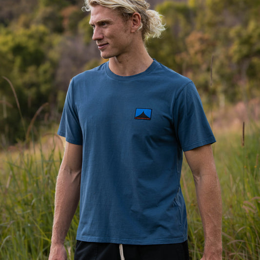 McTAVISH - Board Builders Tee - DARK BLUE