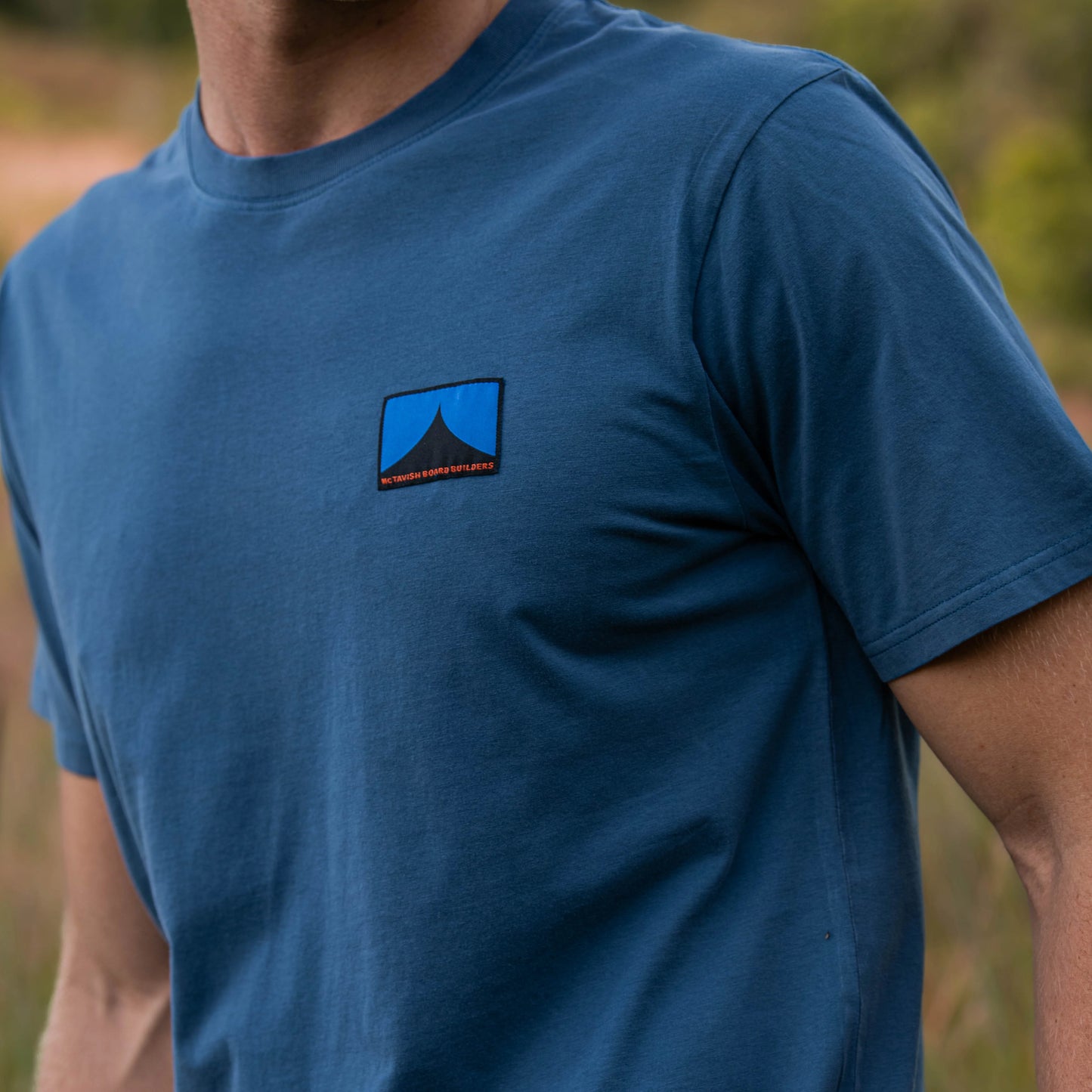 McTAVISH - Board Builders Tee - DARK BLUE