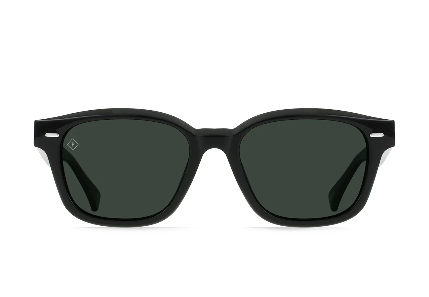 RAEN  Carby Recycled Black/Green Polarized Sunglasses