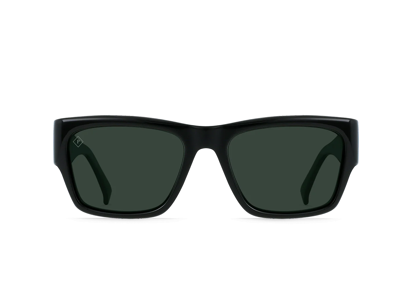 EPOKHE EYEWEAR - Rufio - RECYCLED BLACK/GREEN POLARIZED